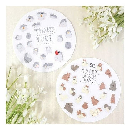 ＃Wクラ　まみれシールシート　ハムスター --- シールシート まみれシリーズ 【ハムスター】 MRSE-006 : W Kura Covered Sticker Sheet Hamster :4571351423696