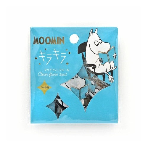 ＃Wクラ　キラCシール　ムーミン ワールドクラフト --- シール ムーミン キラキラフレークシール ゴールド箔 MOKFS-101 : W Kura Kira C Seal Moomin :4571351426123
