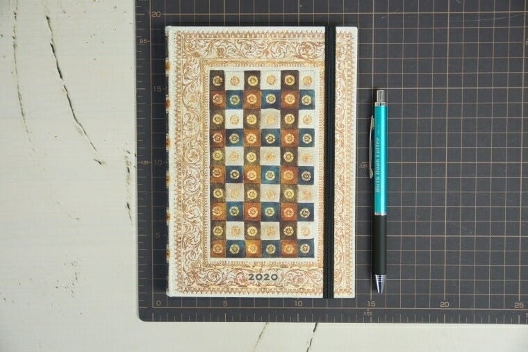 【廃版商品数量限定】 PAPERBLANKS ﾍﾟｰﾊﾟｰﾌﾞﾗﾝｸｽ 2022年1月　週間ﾚﾌﾄ式(ﾎﾘｿﾞﾝﾀﾙ) B6 ﾐﾃﾞｨ ﾊﾞｰｿ　廃版 数量限定　一部袋が入っていない商品があります。　ｱｰﾄ　芸術　画家　近代ｱｰﾄ　抽象画　素材 :4571491699226