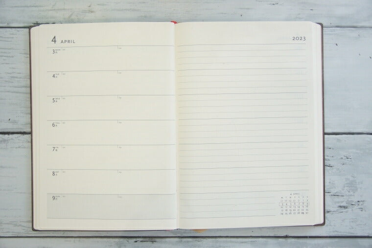 【40％OFF　メール便送料無料ｽｹｼﾞｭｰﾙ帳 PAPERBLANKS ﾍﾟｰﾊﾟｰﾌﾞﾗﾝｸｽ 2023 年 1月始まり 週間ﾚﾌﾄ式(ﾎﾘｿﾞﾝﾀﾙ) B6 ﾐﾃﾞｨ  ﾊﾞｰｿ ｿﾌﾄｶﾊﾞｰ 大人かわいい かわいい 可愛い ｷｬﾗｸﾀｰ 手帳ｶﾊﾞｰ 手帳のﾀｲﾑｷｰﾊﾟｰ :4571491698367