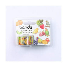 Load image into Gallery viewer, ･ 西川ｺﾐｭﾆｹｰｼｮﾝｽﾞ株式会社 ｼｰﾙ ･ BANDEﾏｽｷﾝｸﾞﾛｰﾙｽﾃｯｶｰ Birds&amp;Fruits ｼｰﾙ帳 福袋 丸 おしゃれ ｱﾙﾊﾞﾑ ﾃﾞｺﾚｰｼｮﾝ ﾊｰﾄ 大量 ｽﾃｯｶｰ ｽﾏﾎ ごほうび 花 かわいい  ｽｹｼﾞｭｰﾙ帳 手帳のﾀｲﾑｷｰﾊﾟｰ :4573449103008
