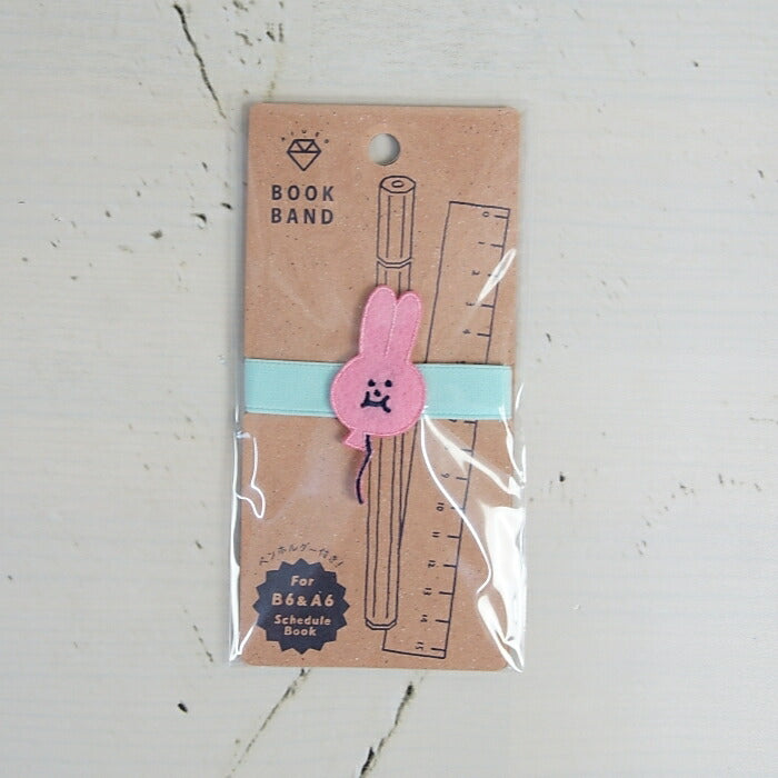 IROHA いろは出版 手帳小物 ･ BOOKBAND appliqueABA-04 UB-balloon PK AIUEO 手帳ﾊﾞﾝﾄﾞ　ﾌﾞｯｸﾊﾞﾝﾄﾞ　ﾍﾟﾝﾎﾙﾀﾞｰ　かわいい　ほぼ日　ネック　クリップ  ｽｹｼﾞｭｰﾙ帳 手帳のﾀｲﾑｷｰﾊﾟｰ :4573468145362