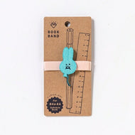 IROHA いろは出版 手帳小物 ･ BOOKBAND appliqueABA-05 UB-balloon BL AIUEO 手帳ﾊﾞﾝﾄﾞ　ﾌﾞｯｸﾊﾞﾝﾄﾞ　ﾍﾟﾝﾎﾙﾀﾞｰ　かわいい　ほぼ日　ネック　クリップ  ｽｹｼﾞｭｰﾙ帳 手帳のﾀｲﾑｷｰﾊﾟｰ :4573468145379