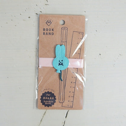 IROHA いろは出版 手帳小物 ･ BOOKBAND appliqueABA-05 UB-balloon BL AIUEO 手帳ﾊﾞﾝﾄﾞ　ﾌﾞｯｸﾊﾞﾝﾄﾞ　ﾍﾟﾝﾎﾙﾀﾞｰ　かわいい　ほぼ日　ネック　クリップ  ｽｹｼﾞｭｰﾙ帳 手帳のﾀｲﾑｷｰﾊﾟｰ :4573468145379