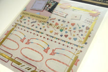 画像をギャラリービューアに読み込む, IROHA いろは出版 ｼｰﾙ ･ 4you decoration PRESENT series GD4P-04 anniversaryF ｼｰﾙ帳 福袋 丸 おしゃれ ｱﾙﾊﾞﾑ ﾃﾞｺﾚｰｼｮﾝ ﾊｰﾄ 大量 ｽﾃｯｶｰ ｽﾏﾎ ごほうび 花 かわいい ｽｹｼﾞｭｰﾙ帳 手帳のﾀｲﾑ :4573468151271
