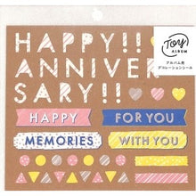 画像をギャラリービューアに読み込む, ＃ＴＯＹ　ＤＥＣＯＳＥＡＬ　シール　アニバーサリー　ANNIVERSARY --- : TOY DECOSEAL Seal Anniversary ANNIVERSARY :4573468155453
