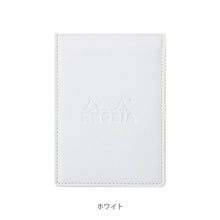 Load image into Gallery viewer, QUOVADIS ｸｵﾊﾞﾃﾞｨｽ ﾉｰﾄ A7 Rhodia ｵｰｶﾞﾅｲｻﾞｰ ﾐﾆ3穴 ﾌﾞﾘｵﾝ A7 ﾎﾜｲﾄ a5 b5 方眼 罫線 横罫 無地 付箋 ﾒﾓ帳 かわいい おしゃれ 小さい ﾘﾝｸﾞ ｷｬﾗｸﾀｰ ｽｹｼﾞｭｰﾙ帳 手帳のﾀｲﾑｷｰﾊﾟｰ :4573570462661
