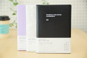 [20% OFF! Limited Time Offer] [Mail便送料無料] Diary 2023 2022 September Start Schedule Book LACONIC 2023 January Start Weekly Vertical Left B6 Typography Gantt Chart Work Plan Size Monthly Diary Timekeeper :4948197024002