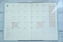 Load image into Gallery viewer, [Mail便送料無料] [20% Discount★Limited Time Offer] LACONIC 2023 January Start 2022 September Start Monthly (Monthly Block) B6 Synthetic Leather + Elastic Band Embossed Gantt Chart Zodiac Refill Work Planner by Timekeeper :4991277667965
