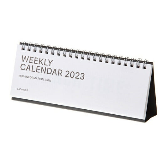 ｶﾚﾝﾀﾞｰ ｽｹｼﾞｭｰﾙ帳 LACONIC ﾗｺﾆｯｸ 2023 年 1月始まり A5 WEEKLY CALENDAR ｳｨｰｸﾘｰｶﾚﾝﾀﾞｰ ｶﾞﾝﾄﾁｬｰﾄ 干支 ﾀﾞｲｱﾘｰﾘﾌｨﾙ 仕事計画 大人かわいい おしゃれ ｻｲｽﾞ 手帳のﾀｲﾑｷｰﾊﾟｰ :4580749645039