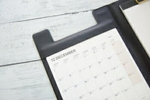 Load image into Gallery viewer, [Mail便 가능] Diary Schedule Book LACONIC 2023 January Start 2022 December Start Monthly Block A5 Business Clipboard Type Gantt Chart Chinese Zodiac Refill Work Plan Diary Timekeeper :4589988491766
