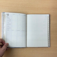 Load image into Gallery viewer, LACONIC 2024 (starts December 2023) Planner Weekly Vertical Left B6 Work Planner Cotton Diary Stylish, Cute Design Planner Cover Schedule Book - Timekeeper :4948197025450
