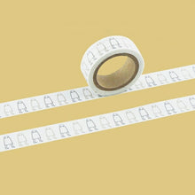 Load image into Gallery viewer, EL COMMUN Seal EGYPTIAN MASKING TAPE MEDJED Seal Book Lucky Bag Round Stylish Album Decoration Heart Large Quantity Sticker Smartphone Reward Flower Cute Schedule Book Notebook: 4582529494882
