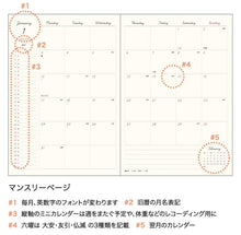 Load image into Gallery viewer, 【30%OFF・期間限定】 EL COMMUN ｴﾙｺﾐｭｰﾝ 2022年1月始まり 手帳 月間式(月間ﾌﾞﾛｯｸ) B6 Reading ﾌｸﾛｳ MATOKA ﾏﾄｶ 大人かわいい おしゃれ 可愛い ｽｹｼﾞｭｰﾙ帳 手帳のﾀｲﾑｷｰﾊﾟｰ :4582529500019
