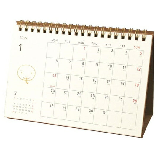 EL COMMUN ｴﾙｺﾐｭｰﾝ 2025 年 1月始まり ｶﾚﾝﾀﾞｰ H120×W180 卓上 ﾘﾝｸﾞﾀｲﾌﾟ Tickle ﾃｨｯｸﾙ 月曜始まり B6 ﾏﾄｶ MATOKA ｷｬﾗｸﾀｰ ﾃﾞｻﾞｲﾝ おしゃれ 大人かわいい  ｽｹｼﾞｭｰﾙ帳 手帳のﾀｲﾑｷｰﾊﾟｰ :4589954869148