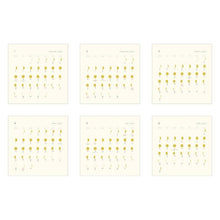 Load image into Gallery viewer, EL COMMUN ｴﾙｺﾐｭｰﾝ 2025 年 1月始まり ｶﾚﾝﾀﾞｰ H148×W148 卓上 ﾘﾝｸﾞﾀｲﾌﾟ The Moon ﾑｰﾝ 月の満ち欠け 月曜始まり ﾏﾄｶ MATOKA ｷｬﾗｸﾀｰ ﾃﾞｻﾞｲﾝ おしゃれ 大人かわいい  ｽｹｼﾞｭｰﾙ帳 手帳のﾀｲﾑｷｰﾊﾟｰ :4582529504901
