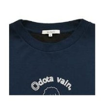 画像をギャラリービューアに読み込む, ＃疾走するﾁｬﾛ Tｼｬﾂ ﾈｲﾋﾞｰ L ｻｲｽﾞ 犬 釣り フィンランド語 北欧 ゆるかわ シンプル イラスト ｹｲｯﾄ :4582603474731
