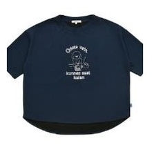 画像をギャラリービューアに読み込む, ＃疾走するﾁｬﾛ Tｼｬﾂ ﾈｲﾋﾞｰ L ｻｲｽﾞ 犬 釣り フィンランド語 北欧 ゆるかわ シンプル イラスト ｹｲｯﾄ :4582603474731
