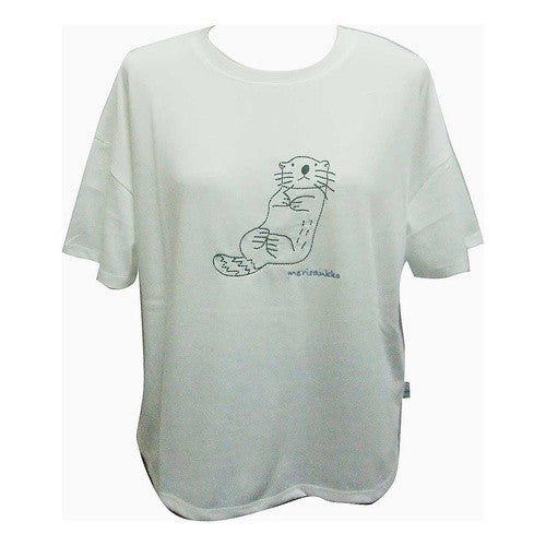 ＃水族館刺繍Tｼｬﾂ　M　ラッコ :4582603478968