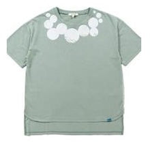 画像をギャラリービューアに読み込む, ＃水玉ﾌﾟﾘﾝﾄTｼｬﾂ ﾗｲﾄｸﾞﾘｰﾝ Keitto Tシャツ レディース トップス 半袖 水玉 ドット柄 グリーン ミント :4582603479170
