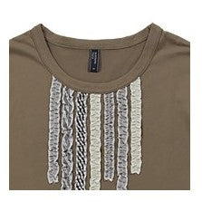 ＃ﾌﾘﾙ飾りTｼｬﾂ ﾓｶ M ｻｲｽﾞ ﾉｰｻﾞﾝﾄﾗｯｸ :4582603479583