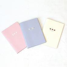 Load image into Gallery viewer, LABCLIP 2026 March Start (April 2026 Start) Diary Monthly (Block) B6 Trio Petit Fruits Gem Long-tailed Tit Rabbit Bear Cherry Stylish Adult Cute Diary Schedule Book Handy Time Keep :4582354954988
