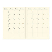 Load image into Gallery viewer, RHODIA ﾛﾃﾞｨｱ 2024年1月始まり(2023年10月始まり) 手帳 月間式(月間ﾌﾞﾛｯｸ) A5 ﾏﾝｽﾘｰﾀﾞｲｱﾘｰ A5/ﾍﾞｰｼｯｸ ﾀﾞｲｱﾘｰ ｸｵﾊﾞﾃﾞｨｽ ｶﾊﾞｰ ﾉｰﾄ ﾚﾌｨﾙ ｺﾞｰﾙﾄﾞ 大人かわいい おしゃれ 手帳ｶﾊﾞｰ  ｽｹｼﾞｭｰﾙ帳 手 :4516278673021
