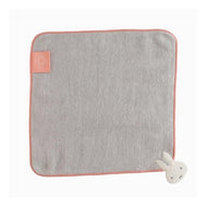 ＃ミッフィータオルハンカチ　グレー : Miffy towel handkerchief gray : 4582739992604 :4582739992604