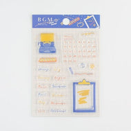 BGM ﾋﾞｰｼﾞｰｴﾑ ｽﾀﾝﾌﾟ ･ ﾌﾚｰｸｼｰﾙ 記録 日付 ｽﾀﾝﾌﾟ台 ｲﾝｸ かわいい ｷｬﾗｸﾀｰ 手帳 ｲﾗｽﾄ 6mm 5個 3個 ごほうびｽﾀﾝﾌﾟ　事務　先生  ｽｹｼﾞｭｰﾙ帳 手帳のﾀｲﾑｷｰﾊﾟｰ :4589435513515
