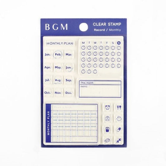 #クリアスタンプ マンスリー --- BGM <Japan stamp> :4589435513652