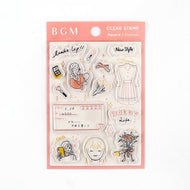 #クリアスタンプ ファッション --- <Japan stamp> :4589435513706