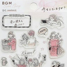 画像をギャラリービューアに読み込む, BGM ﾋﾞｰｼﾞｰｴﾑ ｽﾀﾝﾌﾟ ･ 大人女子･週末 おしゃれ ｸﾘｱｽﾀﾝﾌﾟ  ｽｹｼﾞｭｰﾙ帳 手帳のﾀｲﾑｷｰﾊﾟｰ :4589435513904
