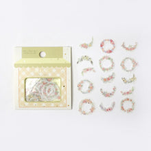 画像をギャラリービューアに読み込む, ＃フレークシール フラワーリース : ビージーエム : flake seal flower wreath : 4589435520872
