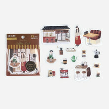 画像をギャラリービューアに読み込む, BGM ﾋﾞｰｼﾞｰｴﾑ ｼｰﾙ ･ ﾘﾄﾙｼｮｯﾌﾟ･珈琲屋 ﾌﾚｰｸｼｰﾙ 文具女子 ﾘﾈﾝｼｰﾙ ｼｰﾙ帳 　フレークシール  ｽｹｼﾞｭｰﾙ帳 手帳のﾀｲﾑｷｰﾊﾟｰ :4589435522333
