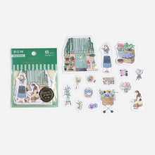 画像をギャラリービューアに読み込む, BGM ﾋﾞｰｼﾞｰｴﾑ ｼｰﾙ ･ ﾘﾄﾙｼｮｯﾌﾟ･花屋 ﾌﾚｰｸｼｰﾙ 文具女子 ﾘﾈﾝｼｰﾙ ｼｰﾙ帳 　フレークシール  ｽｹｼﾞｭｰﾙ帳 手帳のﾀｲﾑｷｰﾊﾟｰ :4589435522340
