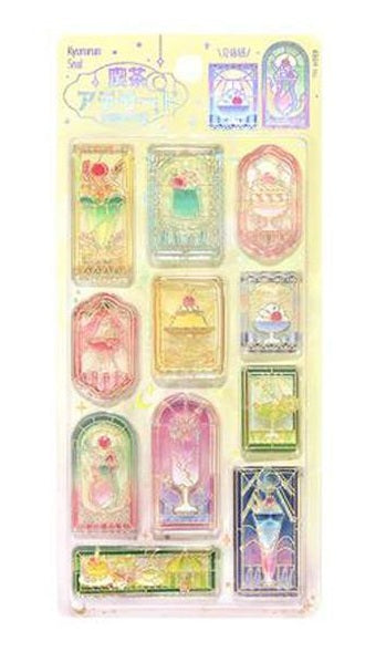 ＃ビージーエム シール シートシールきゅるるんステンドグラス : ビージーエム : BGM Seal Sheet Seal Kyururun Stained Glass : 4589435527291