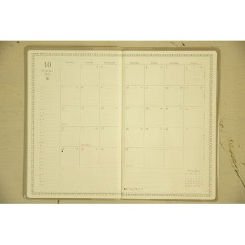【名入れ可能】 【30%OFF】 手帳 ｽｹｼﾞｭｰﾙ帳 EL COMMUN ｴﾙｺﾐｭｰﾝ 2023年 1月始まり 2022年 10月始まり 月間ﾌﾞﾛｯｸ B6 ｺﾝﾊﾟｸﾄﾏﾝｽﾘｰ Break Time ﾒｼﾞｪﾄﾞ 三英傑 MATOKA ﾏﾄｶ 大人かわいい おしゃれ 手帳ｶﾊﾞｰ :4589954877266