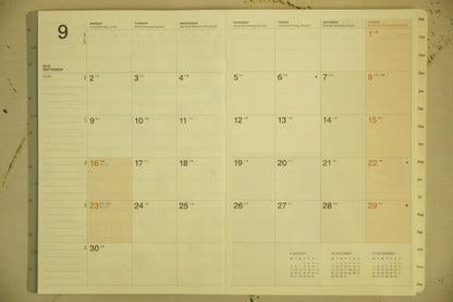[Mail-bin Shipping Free] Schedule Book - Limited Original Collaboration LACONIC L January 2025 Start (December 2024 Start) Planner Weekly Separate (Block) B6 Zipper Fastener Character Cute Delfonics Artimiss Planner Timekeeper: 4948197029328