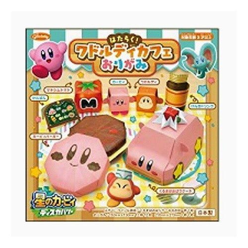 ＃ショウワノート 星のカービィ おりがみ はたらく！ワドルディカフェ (BIGサイズおりがみつき) 12枚入り ショウワグリム(株) :4901161056362