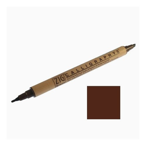 ＃ＺＩＧ　メモリーシステム　カリグラフィーⅡ　ＣＨＯＣＯＬＡＴＥ (株)呉竹精昇堂 :4901427255065