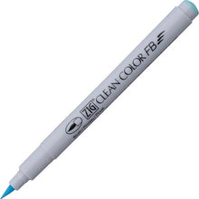 画像をギャラリービューアに読み込む, ＃ZIG クリーンカラーFB LIGHT BLUE (株)呉竹精昇堂 :4901427279016
