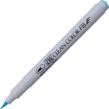 画像をギャラリービューアに読み込む, ＃ZIG クリーンカラーFB LIGHT BLUE (株)呉竹精昇堂 :4901427279016
