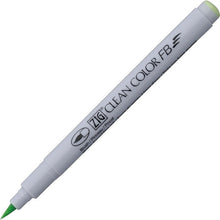 画像をギャラリービューアに読み込む, ＃ZIG クリーンカラーFB PALE GREEN (株)呉竹精昇堂 :4901427279061
