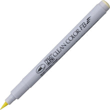 画像をギャラリービューアに読み込む, ＃ZIG クリーンカラーFB PALE YELLOW (株)呉竹精昇堂 :4901427279146
