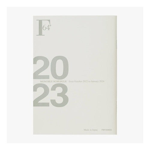 ＦＯＢＡ６ミニダイアリーＭ白２０２３