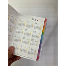 画像をギャラリービューアに読み込む, ＃カラーインデックス手帳　A６ ｸﾂﾜ(株) :4901478193323
