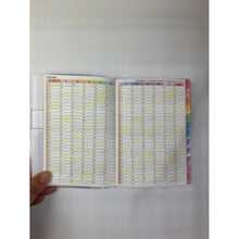 画像をギャラリービューアに読み込む, ＃カラーインデックス手帳　A６ ｸﾂﾜ(株) :4901478193323
