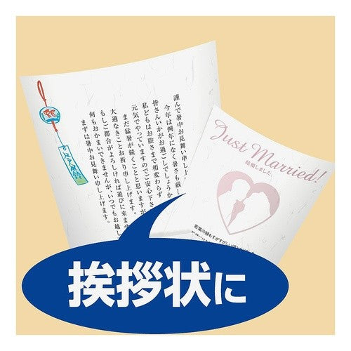 ＃カラーレーザー＆インク用紙（和紙・薄口） ｺｸﾖ(株) :4901480154350