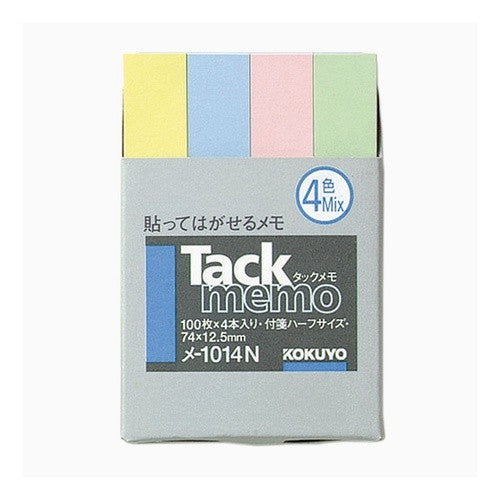 ＃タックメモ　付箋・ハ－フサイズ ｺｸﾖ(株) :4901480192130