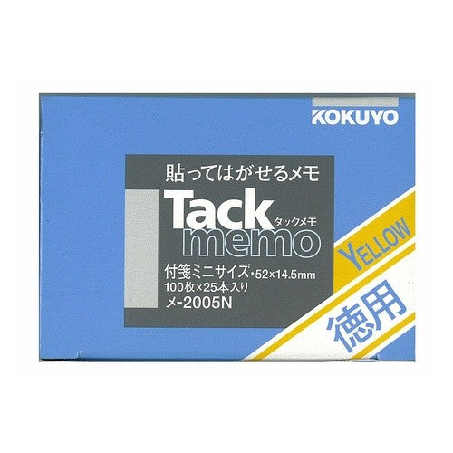 ＃タックメモ　徳用　付箋　ミニサイズ ｺｸﾖ(株) :4901480192536